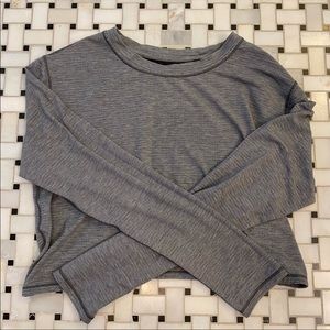 Lululemon Cropped Long Sleeve